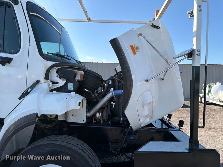 image for item FB5151 2012 Freightliner Business Class M2 Crew Cab crane truck