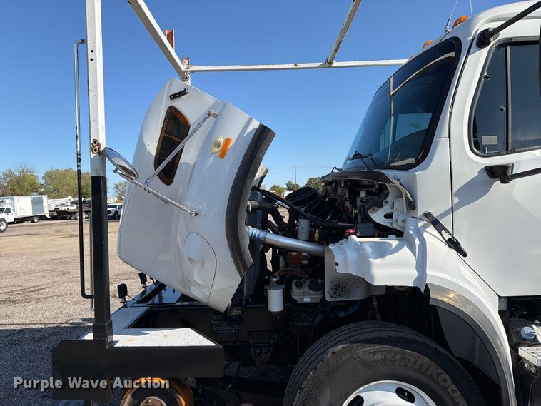 image for item FB5151 2012 Freightliner Business Class M2 Crew Cab crane truck