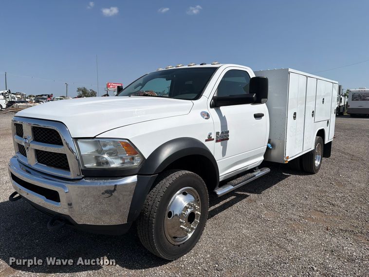 image for item FB5159 2017 RAM 5500 utility / service truck