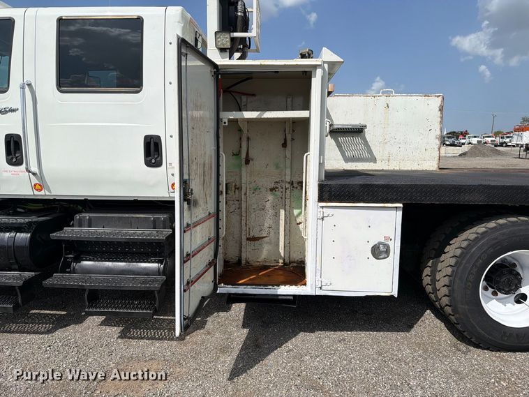 image for item FB5164 2010 International WorkStar 7500 Crew Cab crane truck