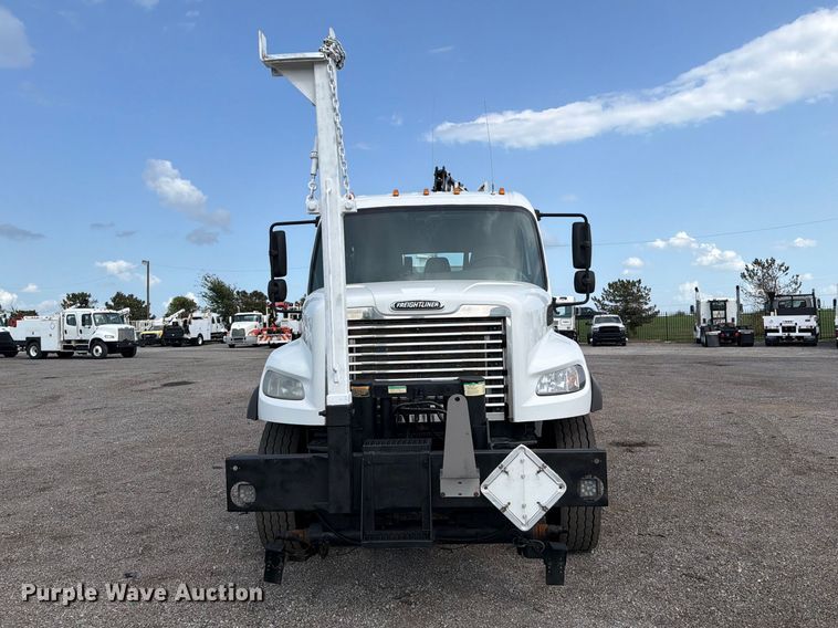 image for item FB5166 2012 Freightliner Business Class M2 Crew Cab crane truck