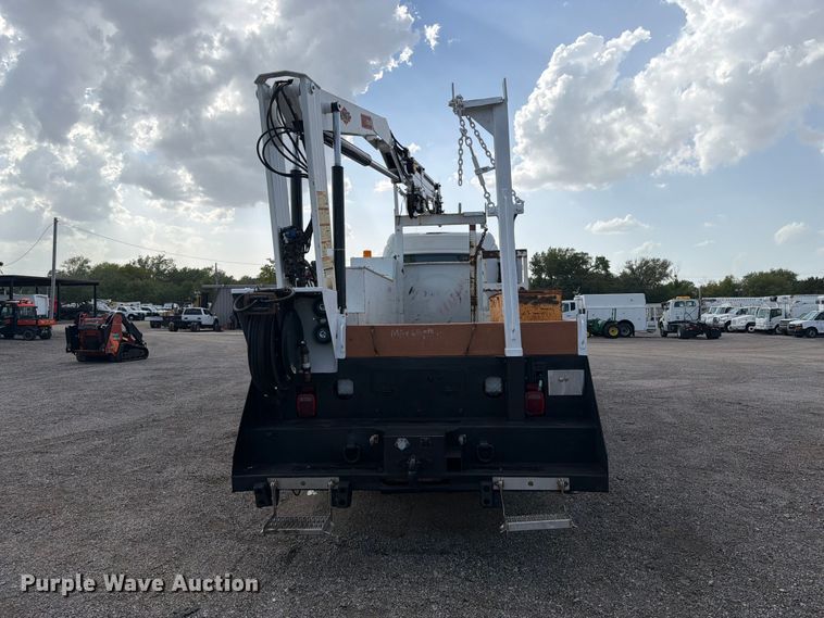 image for item FB5166 2012 Freightliner Business Class M2 Crew Cab crane truck