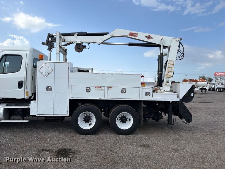 image for item FB5166 2012 Freightliner Business Class M2 Crew Cab crane truck