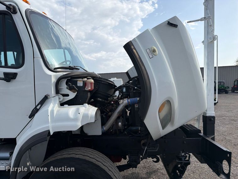 image for item FB5166 2012 Freightliner Business Class M2 Crew Cab crane truck
