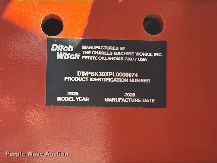 image for item FB5168 2022 Ditch Witch SK3000 compact utility loader
