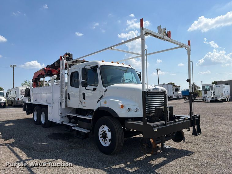 image for item FB5172 2012 Freightliner Business Class M2 Crew Cab crane truck