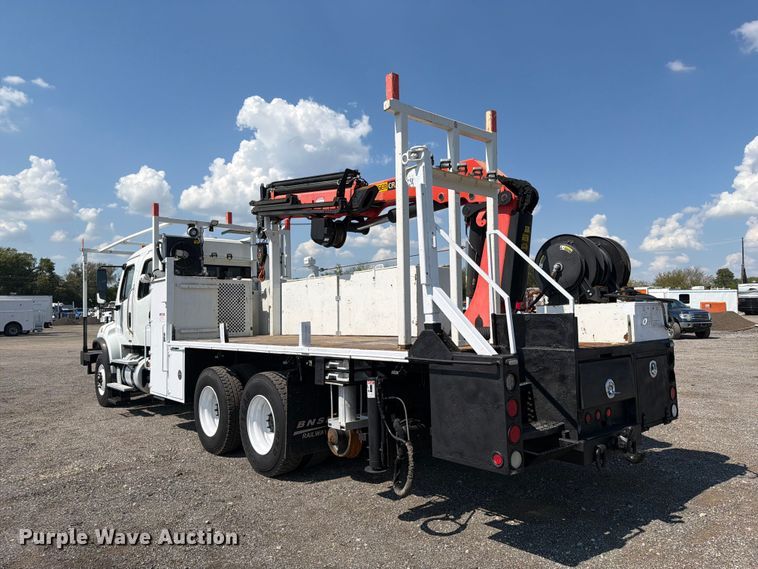 image for item FB5172 2012 Freightliner Business Class M2 Crew Cab crane truck