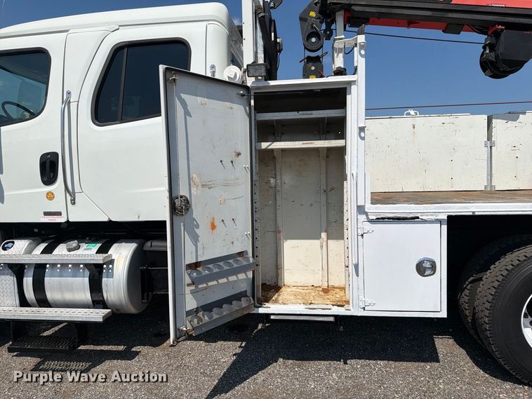 image for item FB5172 2012 Freightliner Business Class M2 Crew Cab crane truck