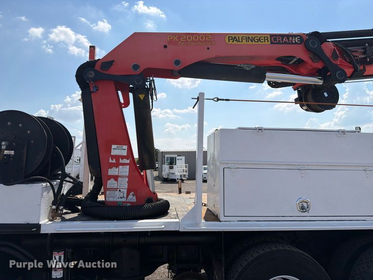 image for item FB5172 2012 Freightliner Business Class M2 Crew Cab crane truck