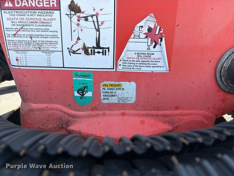 image for item FB5172 2012 Freightliner Business Class M2 Crew Cab crane truck