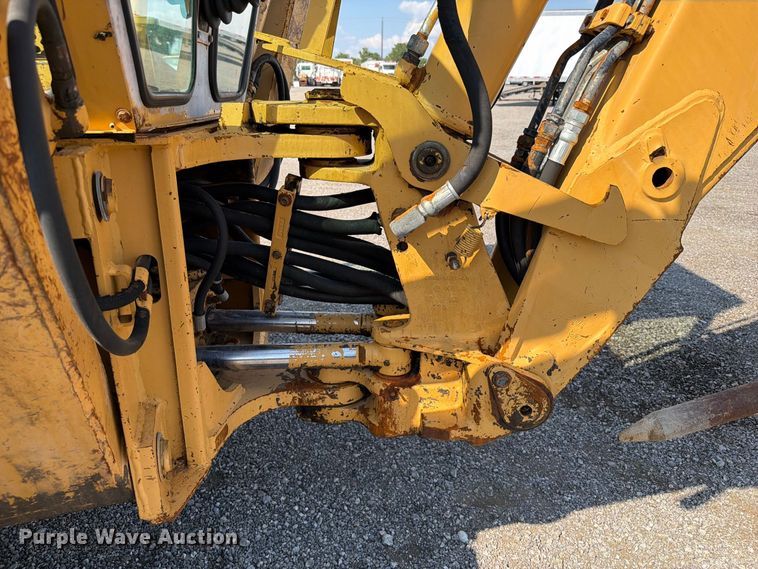 image for item FB5176 1984 Ford 555A backhoe