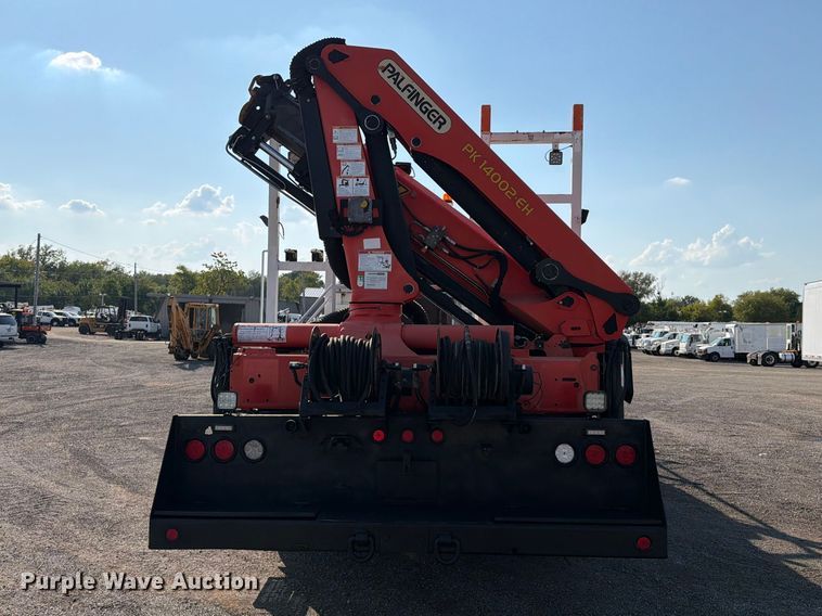 image for item FB5177 2013 Freightliner Business Class M2 Crew Cab crane truck