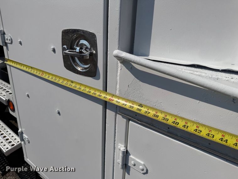 image for item FB5177 2013 Freightliner Business Class M2 Crew Cab crane truck