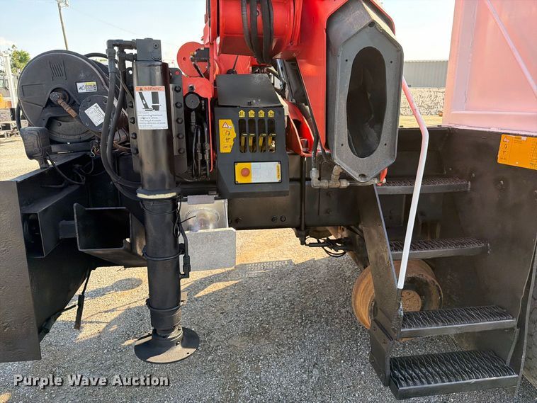 image for item FB5177 2013 Freightliner Business Class M2 Crew Cab crane truck