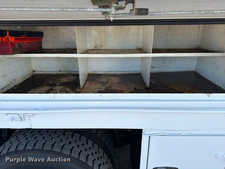 image for item FB5177 2013 Freightliner Business Class M2 Crew Cab crane truck