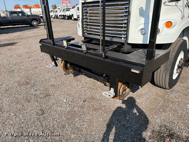 image for item FB5177 2013 Freightliner Business Class M2 Crew Cab crane truck