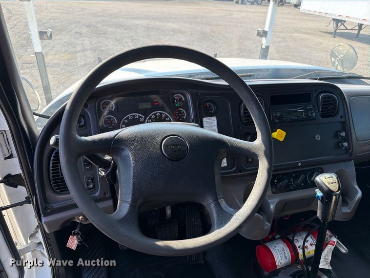 image for item FB5177 2013 Freightliner Business Class M2 Crew Cab crane truck