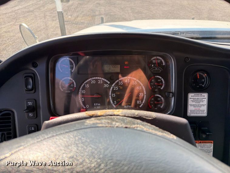 image for item FB5177 2013 Freightliner Business Class M2 Crew Cab crane truck