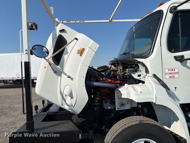 image for item FB5177 2013 Freightliner Business Class M2 Crew Cab crane truck