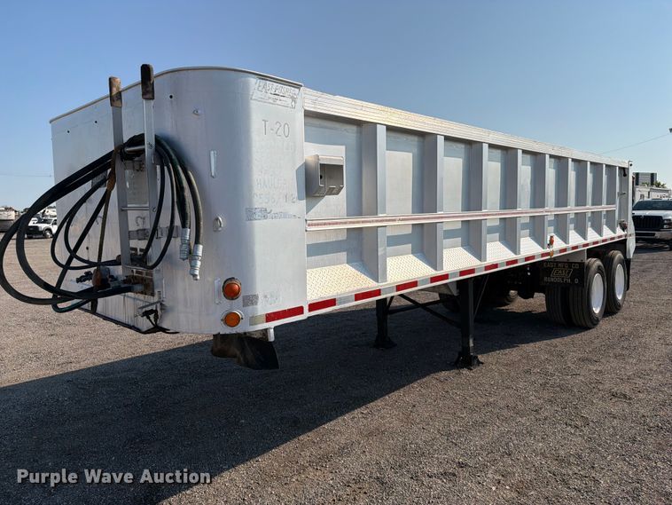 Fast Pusher ejector trailer