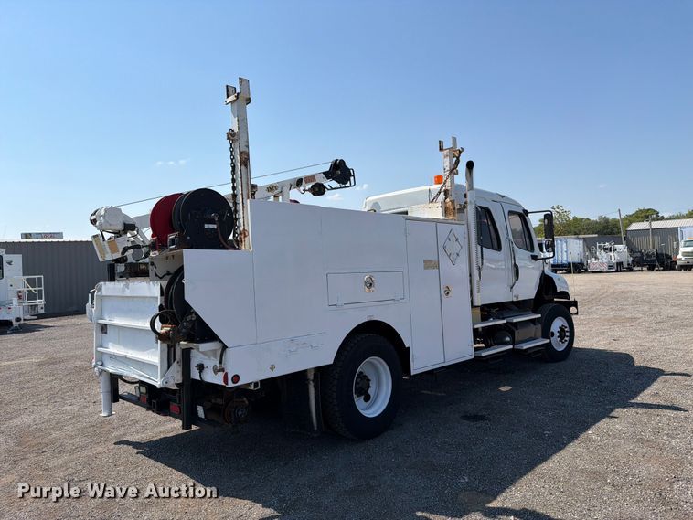 image for item FB5182 2012 Freightliner Business Class M2 Crew Cab crane truck