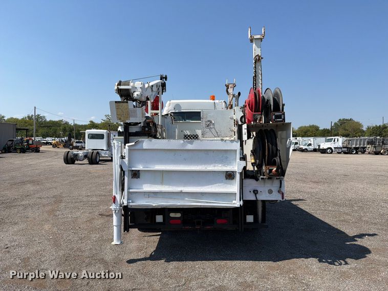 image for item FB5182 2012 Freightliner Business Class M2 Crew Cab crane truck