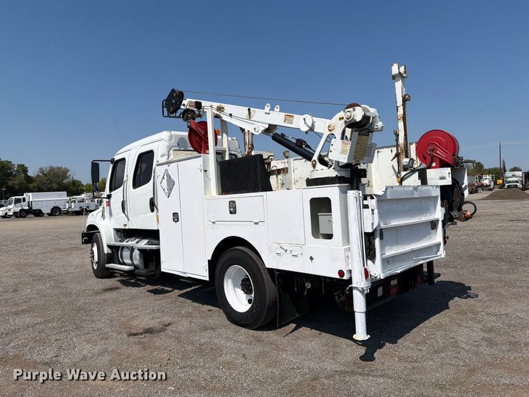 image for item FB5182 2012 Freightliner Business Class M2 Crew Cab crane truck