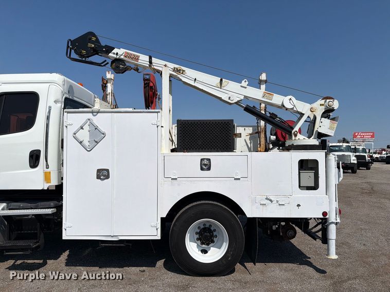 image for item FB5182 2012 Freightliner Business Class M2 Crew Cab crane truck