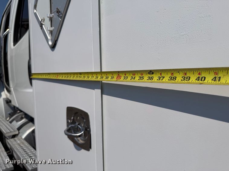 image for item FB5182 2012 Freightliner Business Class M2 Crew Cab crane truck