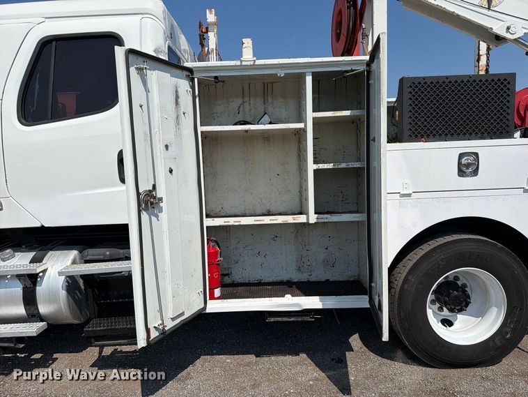 image for item FB5182 2012 Freightliner Business Class M2 Crew Cab crane truck