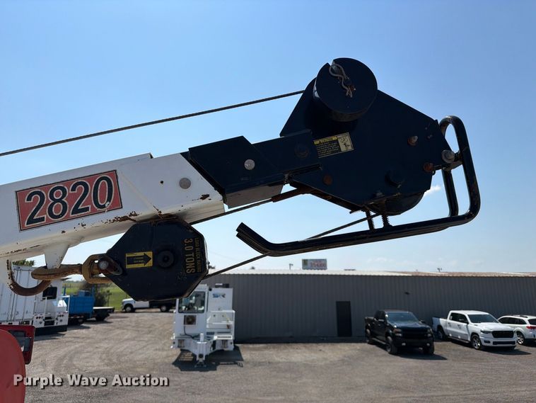 image for item FB5182 2012 Freightliner Business Class M2 Crew Cab crane truck