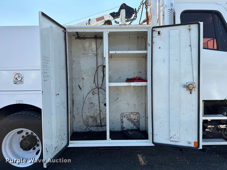 image for item FB5182 2012 Freightliner Business Class M2 Crew Cab crane truck