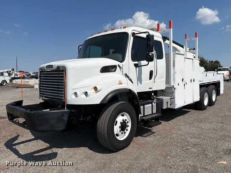 image for item FB5184 2012 Freightliner Business Class M2 crane truck