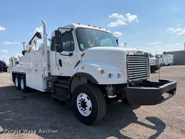 image for item FB5184 2012 Freightliner Business Class M2 crane truck