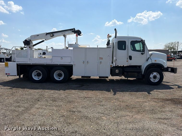 image for item FB5184 2012 Freightliner Business Class M2 crane truck