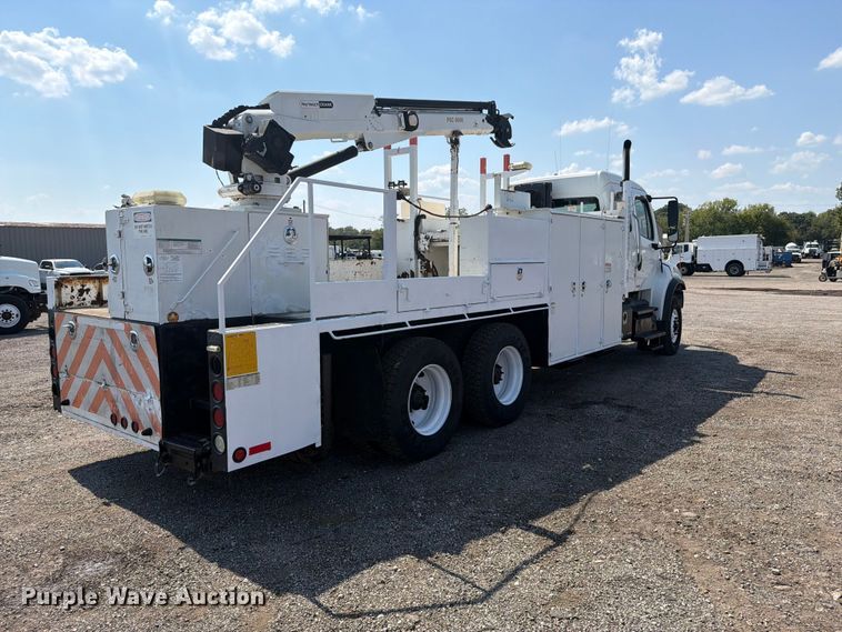 image for item FB5184 2012 Freightliner Business Class M2 crane truck