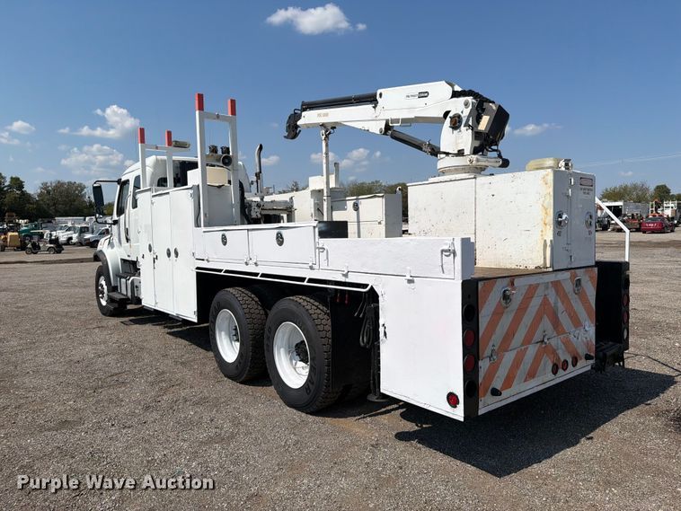image for item FB5184 2012 Freightliner Business Class M2 crane truck