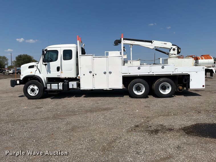 image for item FB5184 2012 Freightliner Business Class M2 crane truck
