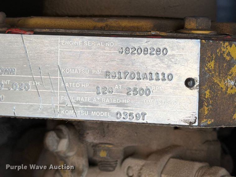 image for item FB8331 1993 Komatsu WA180-1 wheel loader