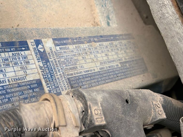 image for item FB8335 1997 International 4700 water truck