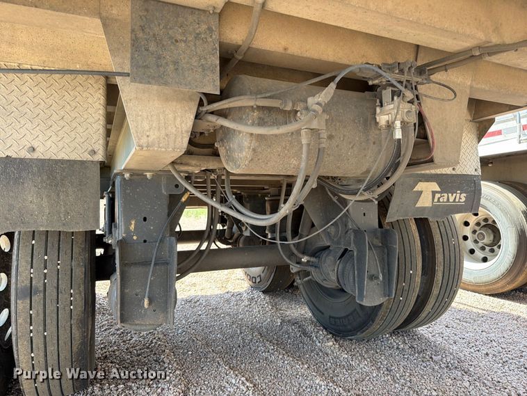image for item FB8339 2008 Travis 39FT. T/102 grain trailer
