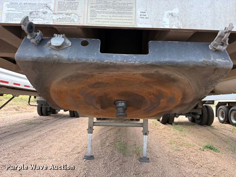 image for item FB8340 2007 Vantage S-85-Lone Star end dump trailer