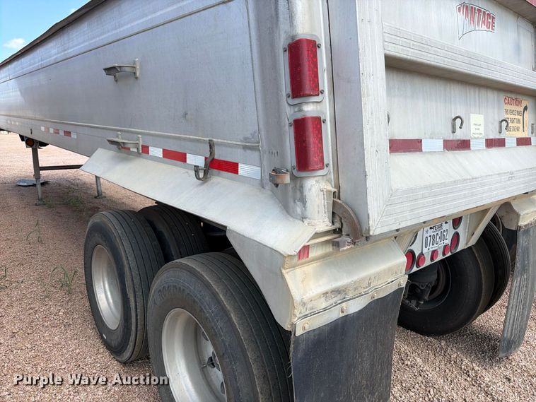 image for item FB8340 2007 Vantage S-85-Lone Star end dump trailer