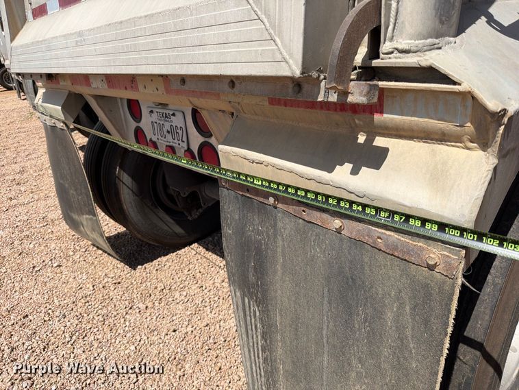image for item FB8340 2007 Vantage S-85-Lone Star end dump trailer
