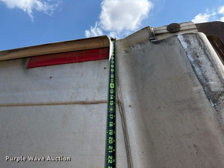 image for item FB8340 2007 Vantage S-85-Lone Star end dump trailer
