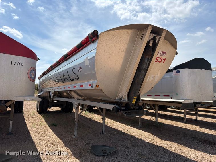 image for item FB8341 2017 Travis 39FT. S/97 end dump trailer