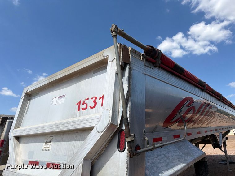 image for item FB8341 2017 Travis 39FT. S/97 end dump trailer
