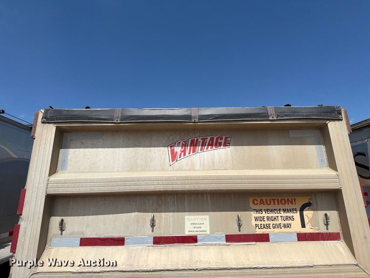 image for item FB8342 2007 Vantage S-85-Lone Star end dump trailer