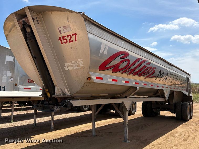 2017 Travis 39FT. S/97 end dump trailer