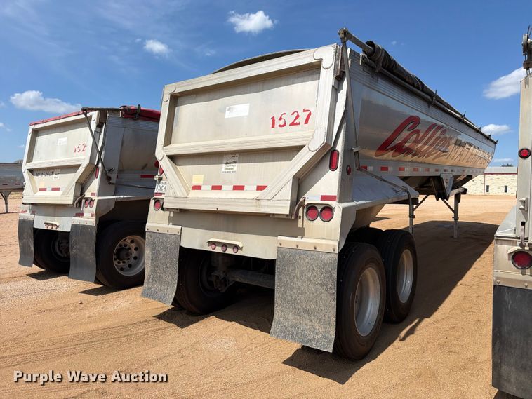 image for item FB8343 2017 Travis 39FT. S/97 end dump trailer